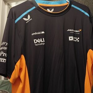McLaren formula 1 team activewear shirt